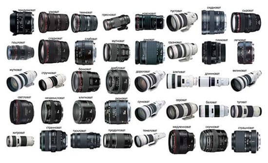 Pictures for post about Choosing lenses and cameras has become even easier!