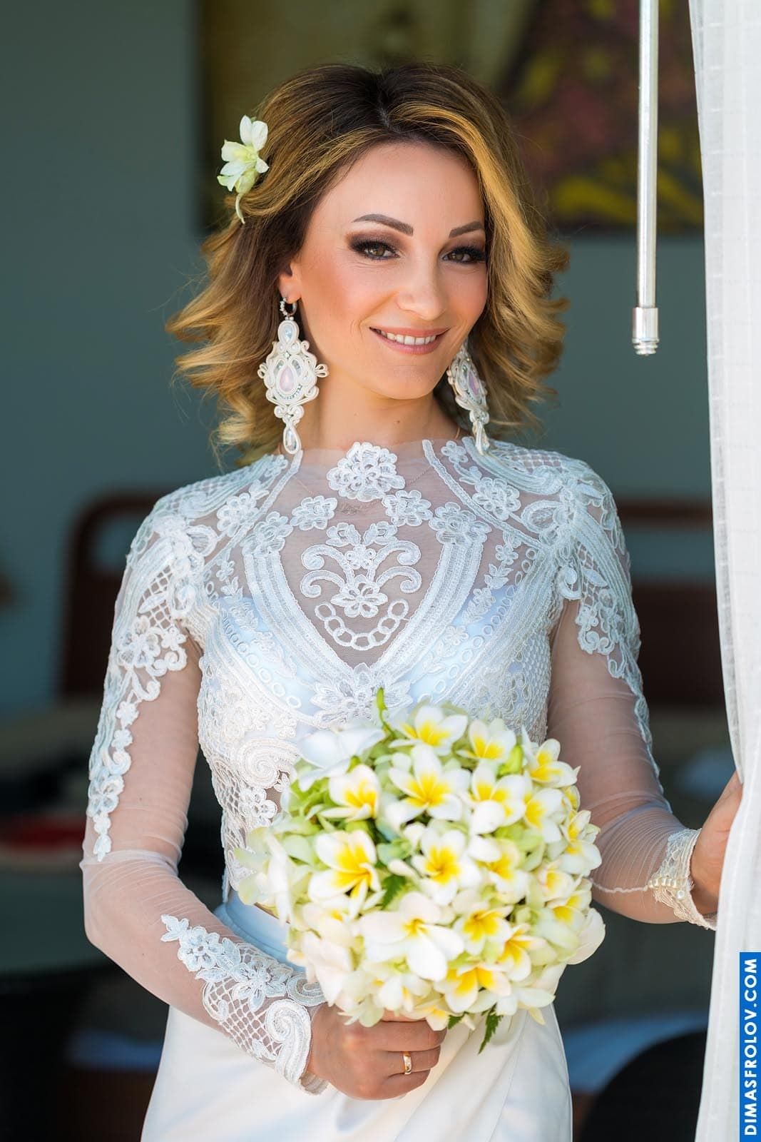 Artistic Bride Portraits. photographer Dimas Frolov. photo1479