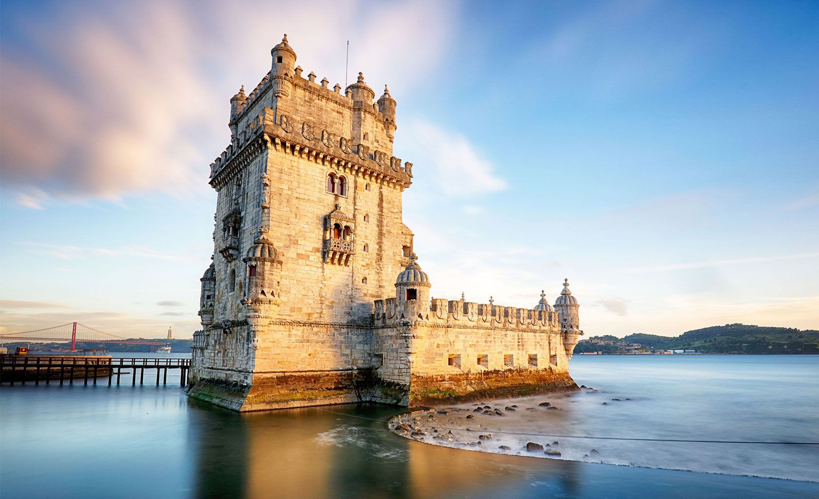 Belém Tower (Torre de Belém) – Stock Image