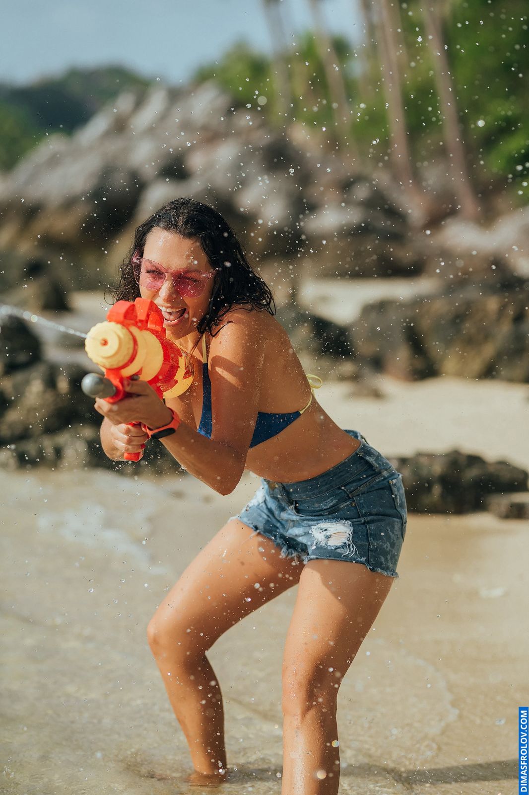 Sessão de fotos de biquíni para o Songkran (Ano Novo Tailandês). Foto 128428 (2024-02-08 03:57:31)