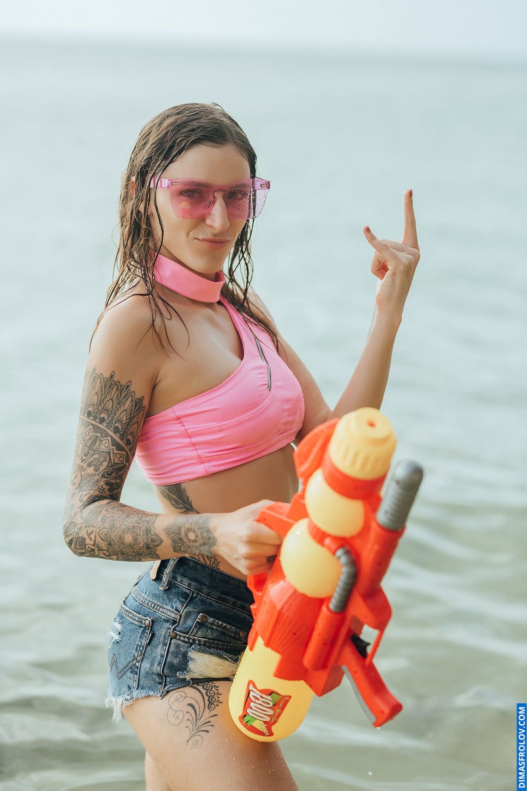Sessão de fotos de biquíni para o Songkran (Ano Novo Tailandês). Foto 128416 (2024-02-08 03:57:29)