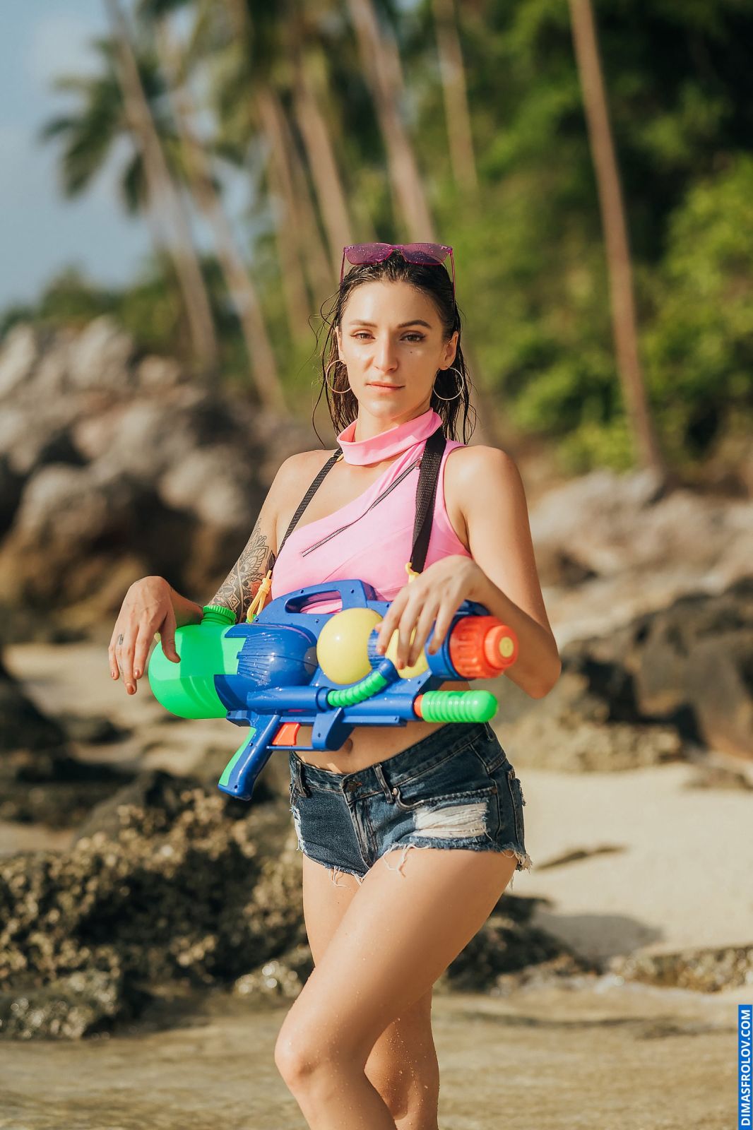 Sessão de fotos de biquíni para o Songkran (Ano Novo Tailandês). Foto 128411 (2024-02-08 03:57:28)