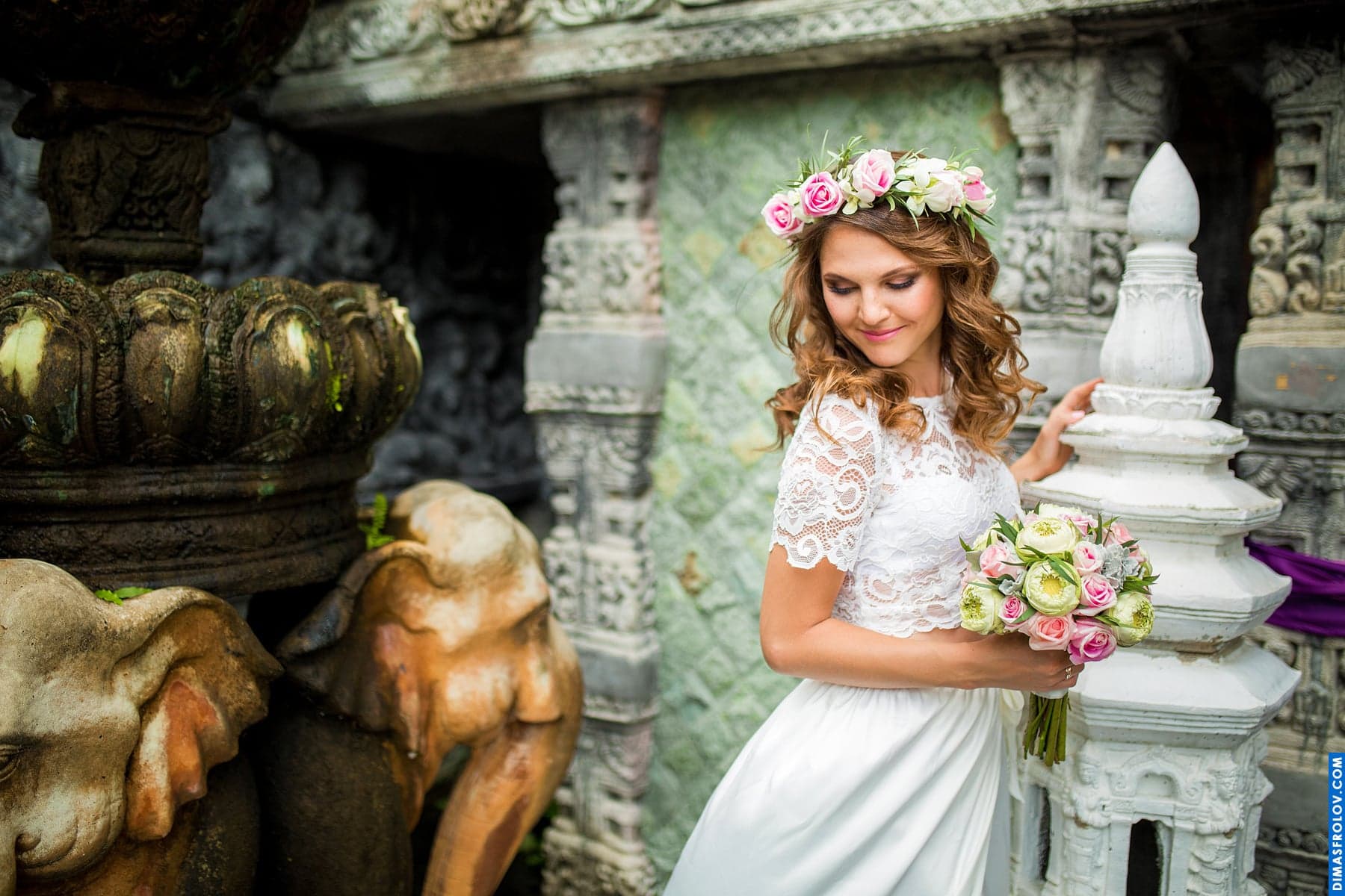 Buquê de Noiva para Casamento Tropical. fotógrafo Dimas Frolov. foto1161