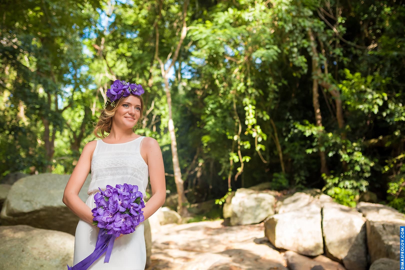 Buquê de Noiva para Casamento Tropical. fotógrafo Dimas Frolov. foto1203
