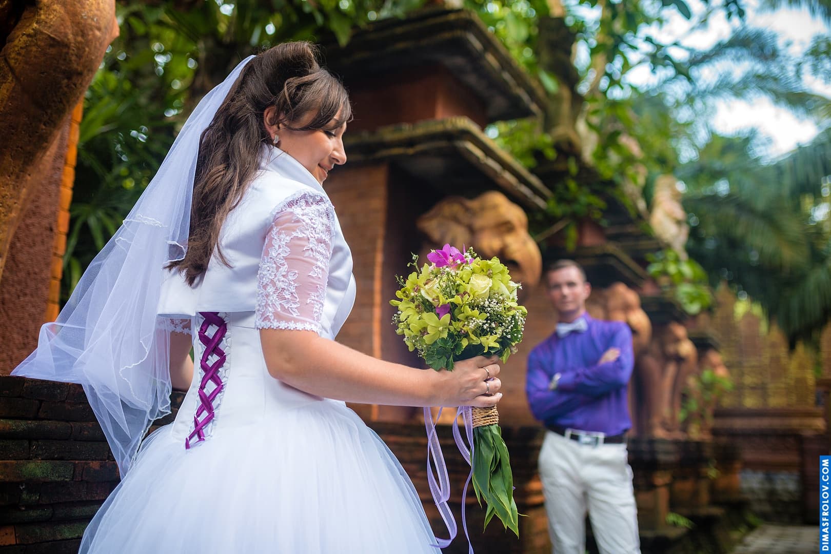 Buquê de Noiva para Casamento Tropical. fotógrafo Dimas Frolov. foto1171