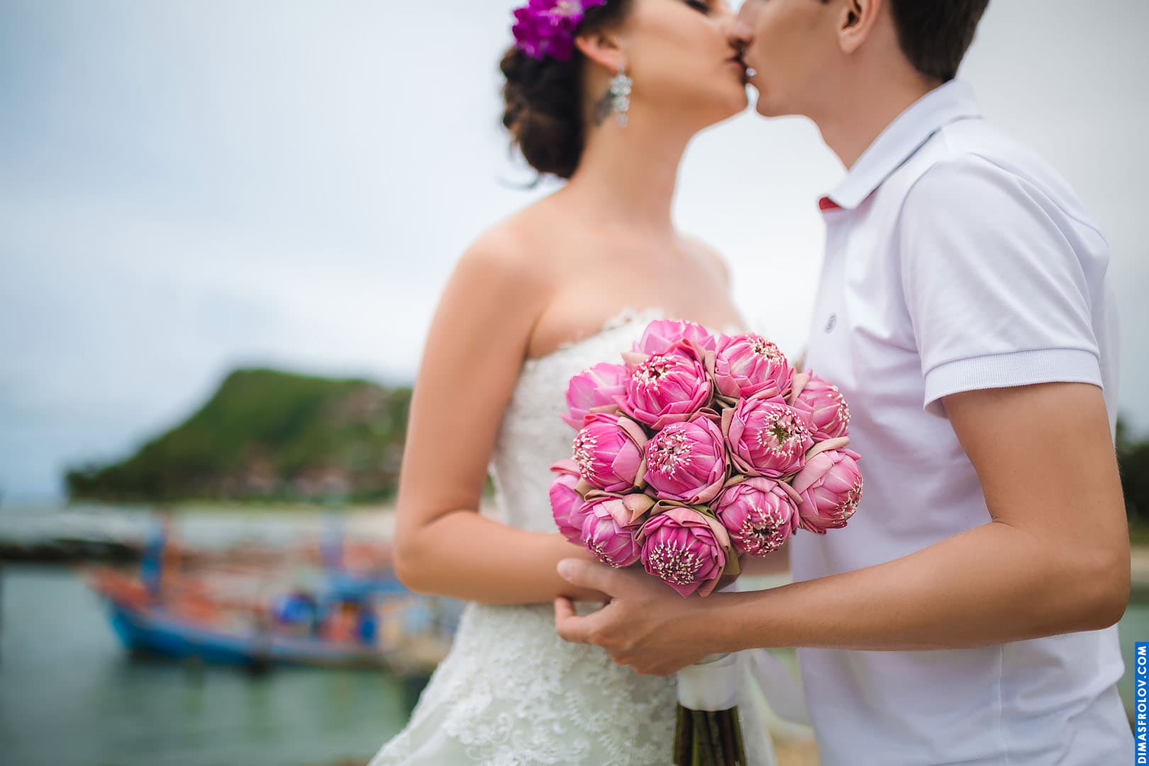 Buquê de Noiva para Casamento Tropical. fotógrafo Dimas Frolov. foto1195