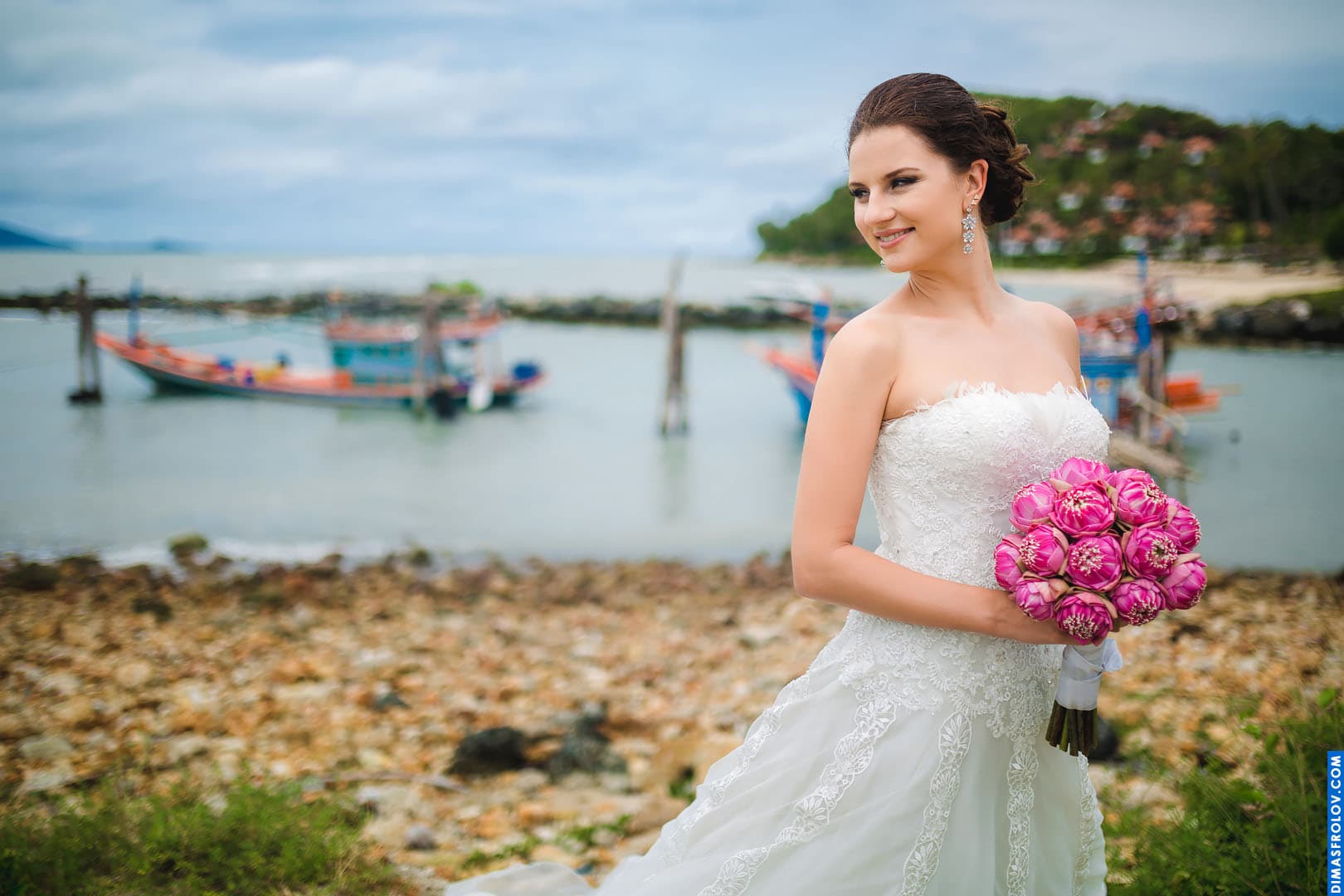 Buquê de Noiva para Casamento Tropical. fotógrafo Dimas Frolov. foto1196