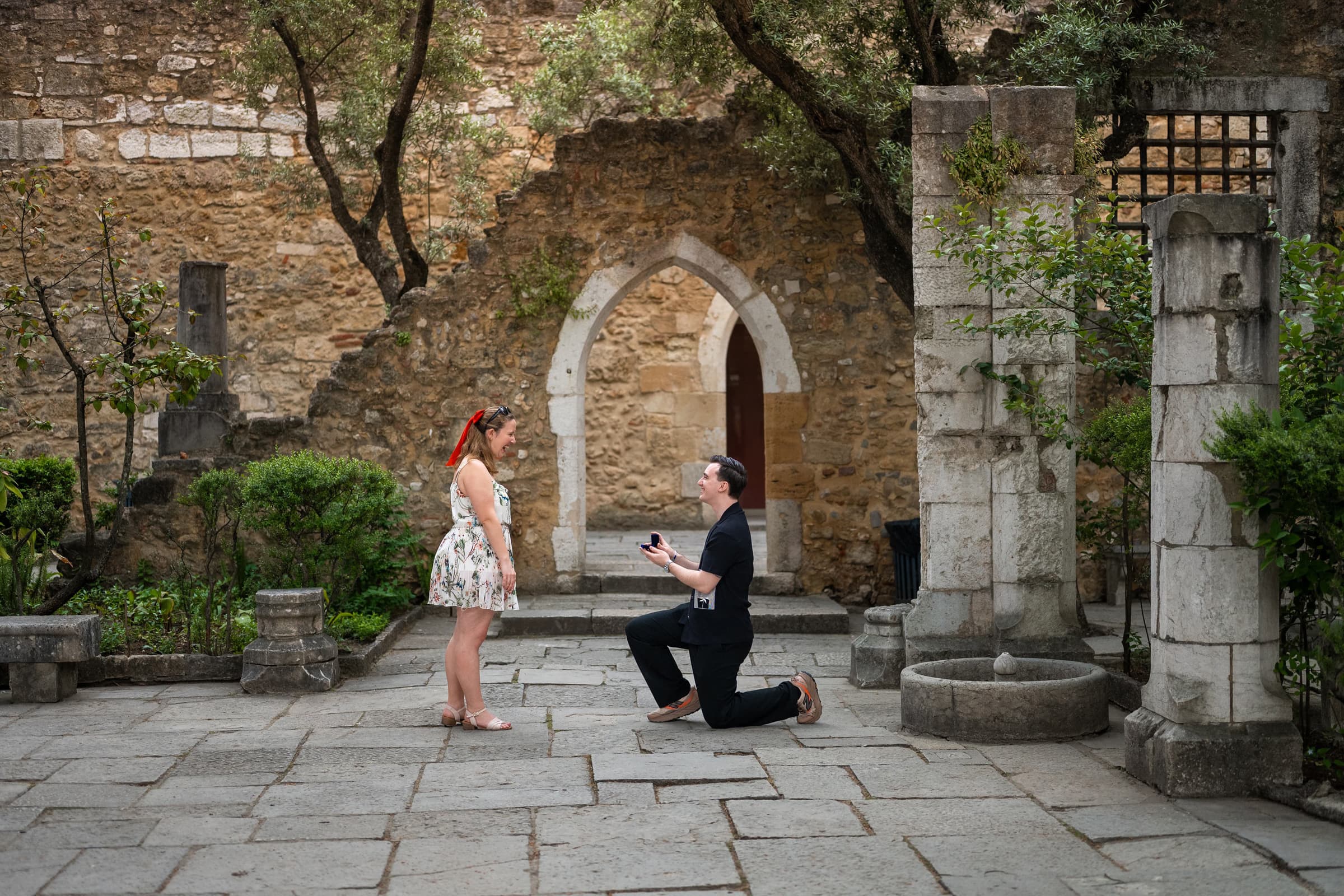 photo shooting in Castelo de São Jorge