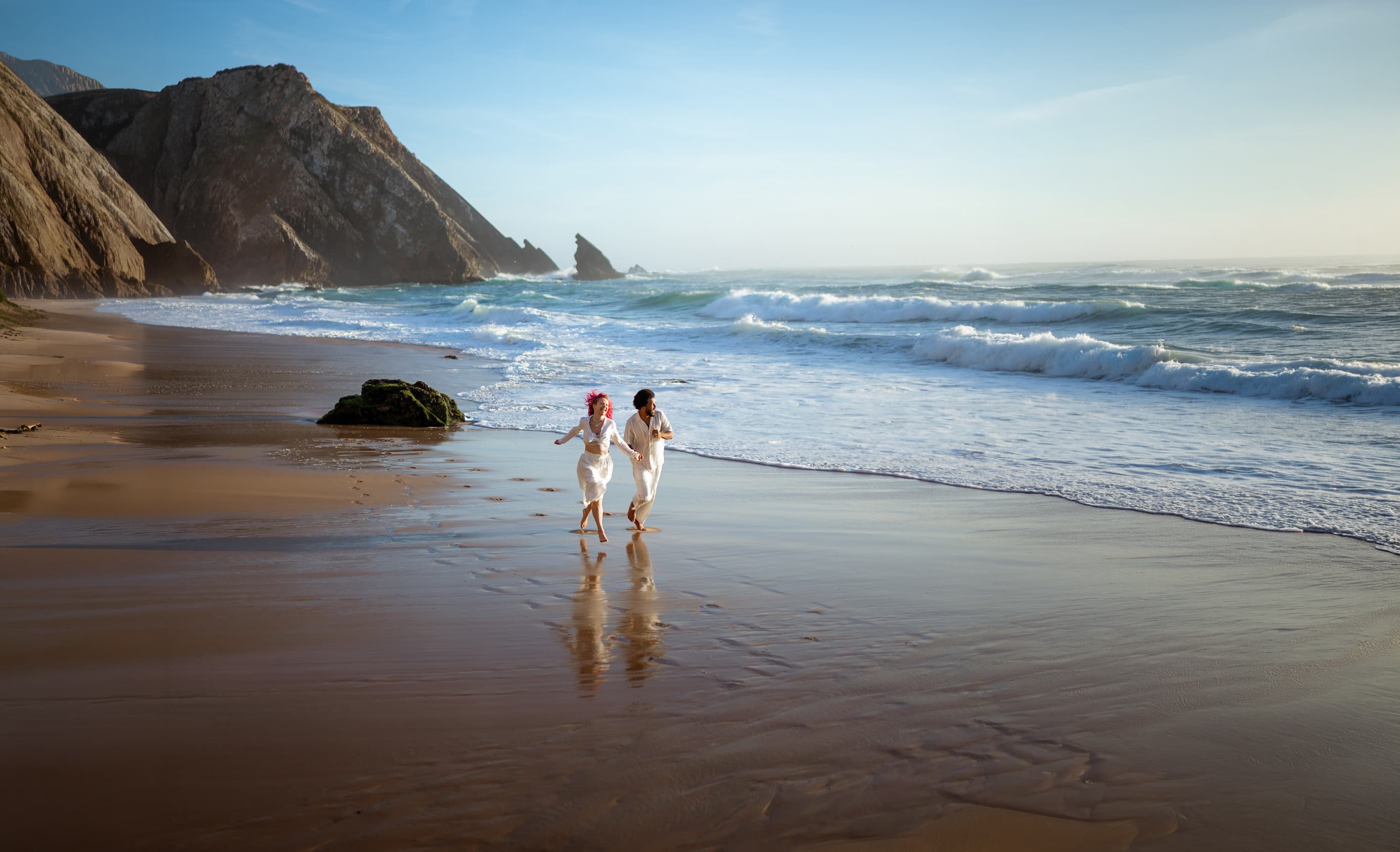 Adraga Beach, June