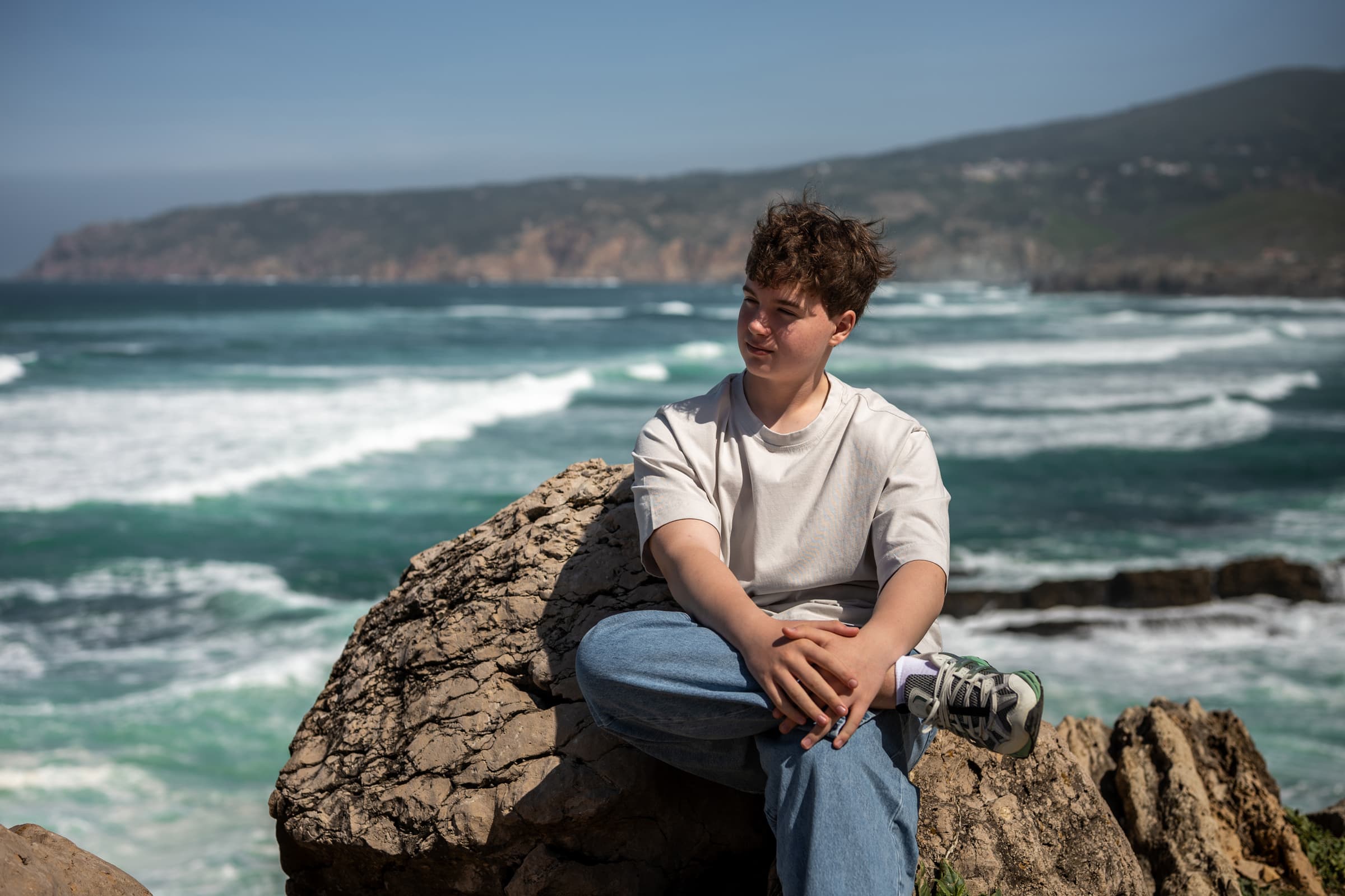 A Family Photoshoot with Teenagers at Guincho Beach, near Cascais. Photo 131782 (2026-07-16 10:30:35)