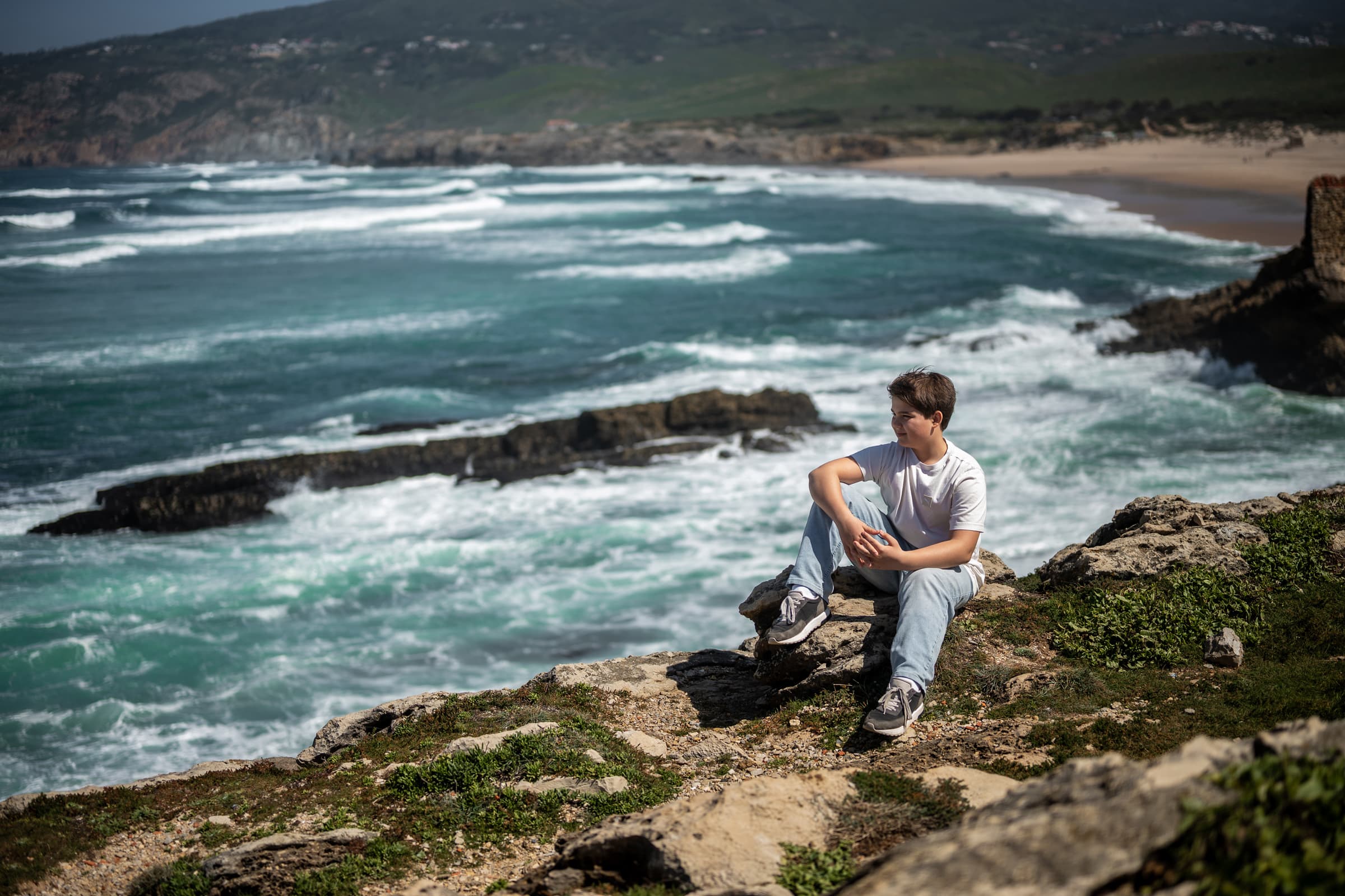 A Family Photoshoot with Teenagers at Guincho Beach, near Cascais. Photo 131791 (2026-07-16 10:30:45)