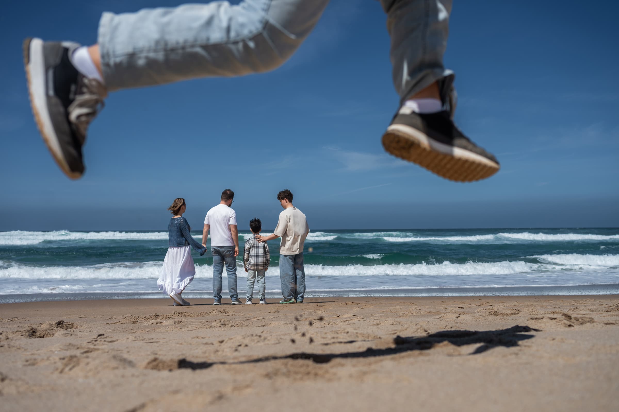 A Family Photoshoot with Teenagers at Guincho Beach, near Cascais. Photo 131841 (2026-07-16 10:32:13)