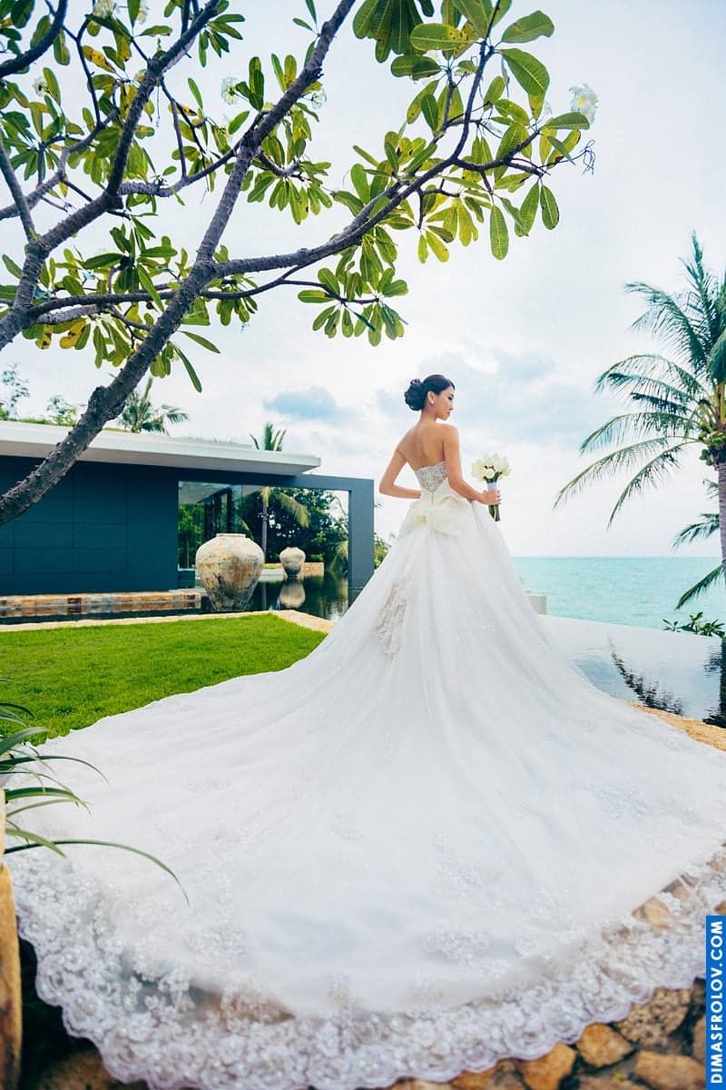 Artistic Bride Portraits. photographer Dimas Frolov. photo1484