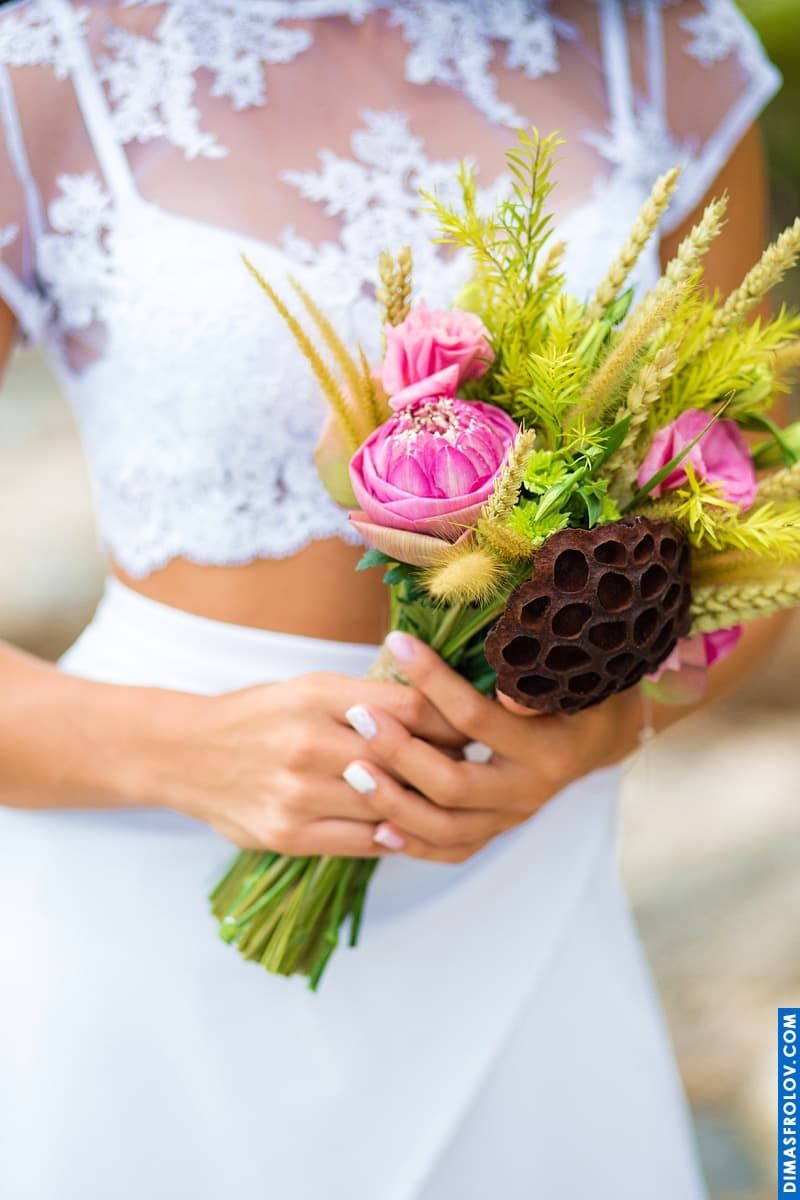 Buquê de Noiva para Casamento Tropical. fotógrafo Dimas Frolov. foto1162