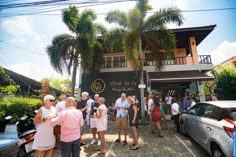 พิธีเปิดร้านเสริมสวย Ooh La La. รายงานภาพเหตุการณ์เต็มๆ
